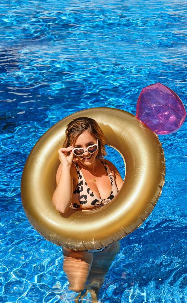 Orange Swimming Pool Float Ring PNG Images & PSDs for Download | PixelSquid  - S113461448